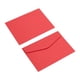 thumbnail image 5 of Mini Sobres, 60 Paquetes Papel En Blanco Pequeños Artículos Almacenamiento Negocios Tarjeta Soporte para Saludo Nota Fiesta, Rojo, 5 of 6