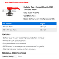 thumbnail image 2 of Radiator Cap - Compatible with 1989 - 1994 Geo Metro 1990 1991 1992 1993, 2 of 2