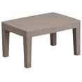 thumbnail image 2 of Flash Furniture Light Gray Faux Rattan Coffee Table, 2 of 7