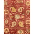 thumbnail image 1 of Ahgly Company Indoor Rectangle Abstract Orange Abstract Area Rugs, 2' x 4', 1 of 6