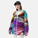 thumbnail image 3 of Balery Lizard With Sunglasses Colorful Sudadera ligera de manga larga con capucha y protección solar UPF 50+ para hombre y mujer, ideal para pesca y running-Medium, 3 of 7
