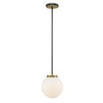 thumbnail image 6 of 1 Light Pendant In Modern Style-11.25 Inches Tall And 10 Inches Wide Z-Lite 477P10-Mb-Obr, 6 of 8