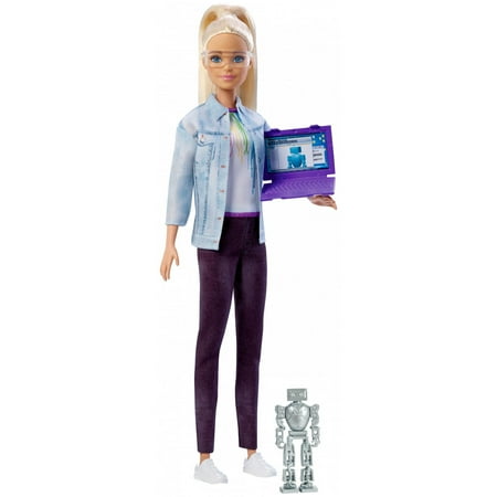 Barbie Careers Robotics Engineer Doll, Blonde