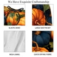 thumbnail image 4 of luoweisi Men's Beach Shorts Quick Dry Swim Trunks with Mesh Lining Thanksgiving Pumpkin S, 4 of 5