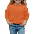 thumbnail image 2 of Kiijoy Big Girls Pullover Sweatshirt Winter Warm Crewneck Sweatshirt, Sizes 8-9, 2 of 4