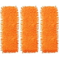 thumbnail image 1 of Limpiador retráctil de microfibra para pisos (3 cabezales de repuesto para trapeador naranja), barredora de madera, laminado, baldosas, húmedo y seco, 1 of 5