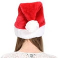 thumbnail image 2 of Zcyifa 5pcs Plush Santa Claus Hats for Adults & Kids, 2 of 10