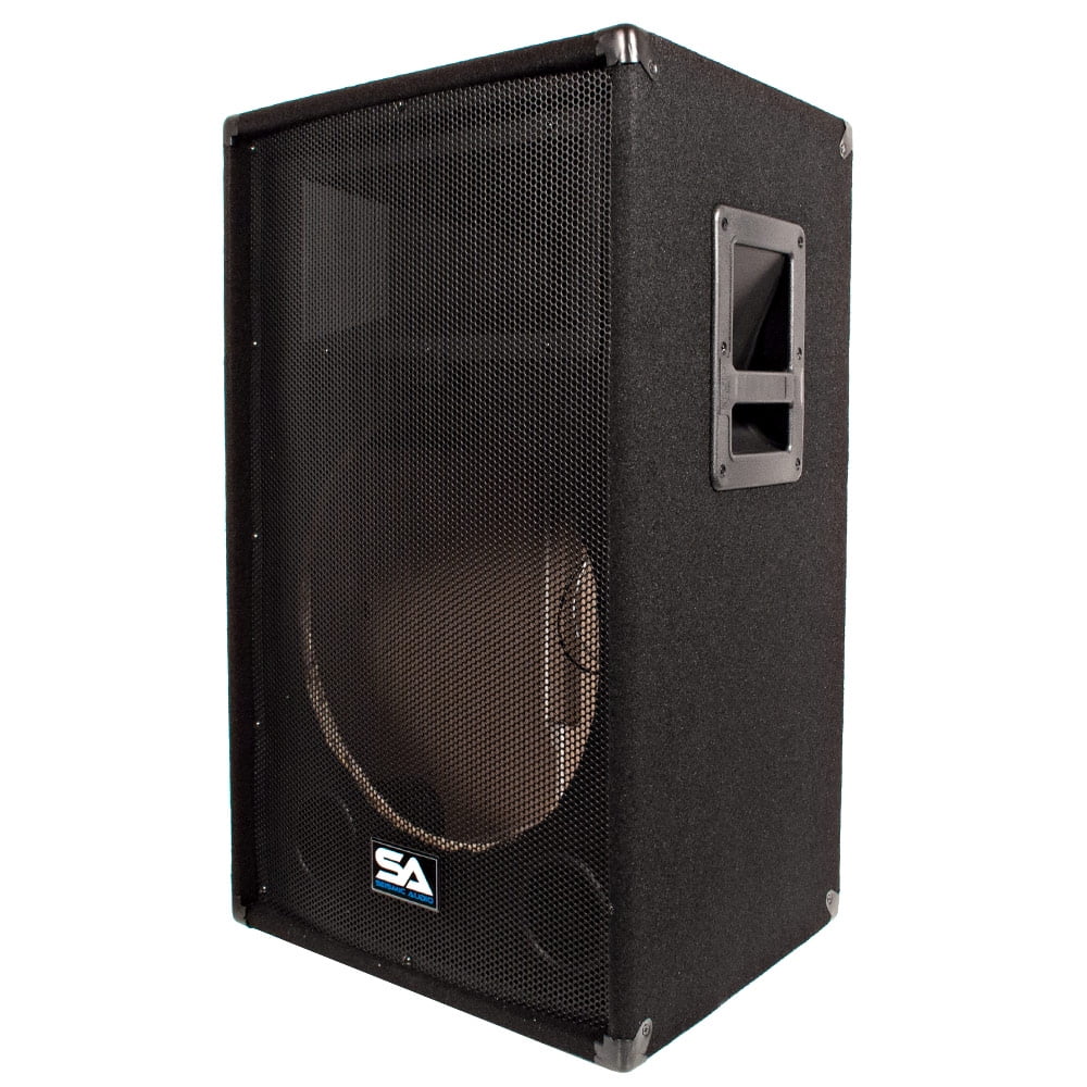 empty 15 inch speaker cabinets