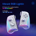 thumbnail image 2 of Wireless Controller for Nintendo Switch & OLED, Hall Effect Joystick, RGB Light, Remappable Buttons, Ergonomic Grip, 2 of 13