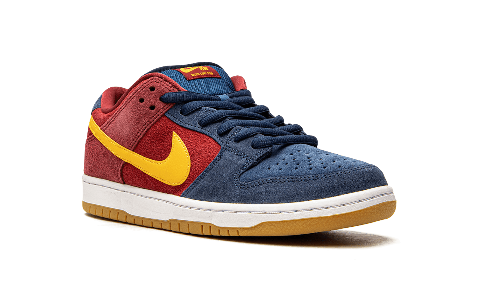 NIKE MENS SB Dunk Low "Barcelona" DJ0606 400 from Stadium Goods