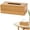 C, variant on Hearthoom Wooden Tissue Box Cover, Natural Bamboo Organizer for Desk and Bathroom, Sustainable Wood Material with Modern Design, Ideal for Home Decor and Storage, Eco-Friendly and Stylish