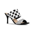 thumbnail image 1 of BLISSFUL STEP Sandales à Talons Aiguilles Imprimées pour Femmes, 1 of 7