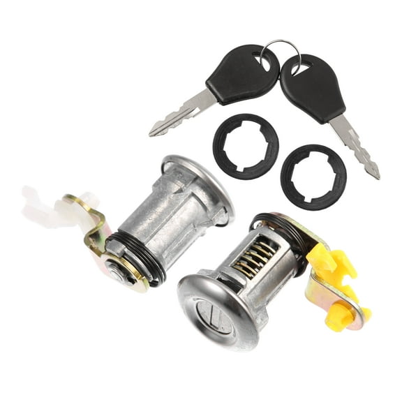 1Pair Left Right Door Lock Set with Key 80600-01G25 80601-01G25 for Nissan Pickup 1984-1998 Driver Passenger Side