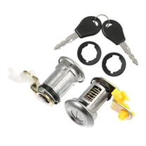 1Pair Left Right Door Lock Set with Key 80600-01G25 80601-01G25 for Nissan Pickup 1984-1998 Driver Passenger Side