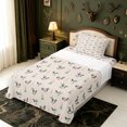 thumbnail image 5 of Manfei Mallard Duck Pattern Twin Sheets,Farmhouse Bird Bedding,3 Pieces,1 Flat Sheet,1 Fitted Sheet and 1 Pillowcase, 5 of 6
