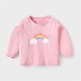thumbnail image 4 of Gubotare Long Sleeve Shirt Boys Boys Comfort Soft Long Sleeve T-Shirt,Pink 2-3 Years, 4 of 4