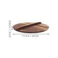 thumbnail image 2 of RENACLIPY Universal Cookware Lid Wooden Wok Lid Multi 1Pack for Steam Retention and Cooking, 2 of 6