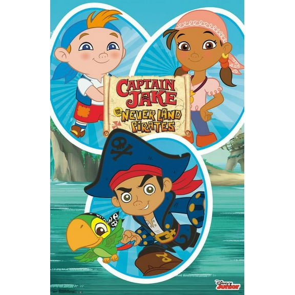 Disney Captain Jake - Group Wall Poster, 22.375" x 34"