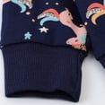 thumbnail image 5 of YTDSCS Toddler Kids Track Suits 2Pcs Set for Boys Girls,Spring Fall Hoodie Sweat Suits Baby Dinosaur Tracksuits Outfits Set Cartoon Printed Hoodie Sweatsuit Top+Active Pants Set for 3-8Years, 5 of 8