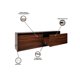 thumbnail image 5 of Baúl de Almacenamiento Banca Pie de Cama, Banco Organizador para Recámara, Mueble Multifuncional para Dormitorio., 5 of 5