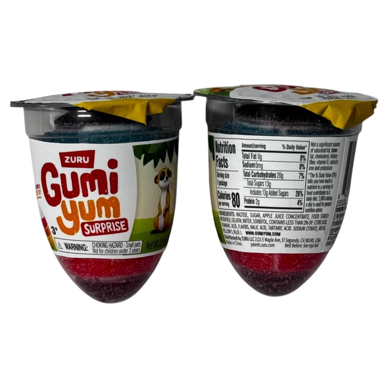 Zuru Wild Gumi Yum Surprise Gummy Candy 2 Pack - Walmart.com Zuru Wild Gumi Yum Surprise Gummy Candy 2 Pack - Walmart.com