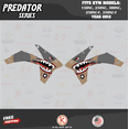 thumbnail image 4 of Kalair GFX Graphics Kit for Ktm ENDURO 150XC, 250XC, 300XC, 250XC-F, and 350XC-F (2012) Predator Series, 4 of 5