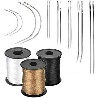  Lusecarl Needle and Thread for Hair Extensions 3 Rolls