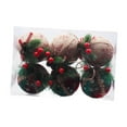 thumbnail image 3 of yotijay Christmas Balls Hanging Decorations Delicate Crafts DIY Xmas Decor Christmas for B, 3 of 9