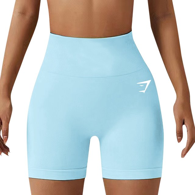 WILLBEST Pantalones Cortos de Yoga Casuales de Moda para Mujer, Cintura Alta, Moldeadores Corporales, Pantalones Deportivos Elásticos para Entrenamiento Físico Y Comodidad Activa. Mediana