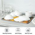 thumbnail image 5 of Iauyy Dish Drying Mat for Kitchen Counter, Super Absorbent & Hanging 16x18 / 18x24 Inch (S/M) A Group Of Cheetahs, 5 of 8