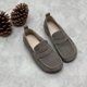 thumbnail image 3 of 2022 Primavera Nuevo Diseño De Gamuza De Vaca Talla 35-40 Zapatos Planos De Mujer Mocasines Casuales Hechos A Mano, 3 of 5