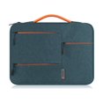thumbnail image 1 of Sonducket Bolsa para portátil, organizador electrónico, funda Universal a prueba de golpes, resistente al agua, con asa para viaje de negocios Bolsas de mensajero y de hombro Armada 13 pulgadas, 1 of 6