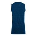 thumbnail image 2 of Augusta Girls Sleeveless Two-Button Softball Jersey 551 Navy S, 2 of 4