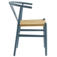 thumbnail image 5 of Side Dining Chair, Blue, Wood, Bar Pub Cafe Bistro Dining Kitchen Hospitality Restaurant, Modern Contemporary, HB37812, 5 of 10