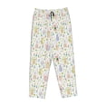 thumbnail image 4 of Daiia Flower Rabbit Women's Sleep Pant with Pockets and Drawstring,Pajama Pants-Large, 4 of 9