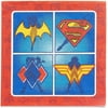 DC Super Hero Girls Paper Napkins for Kids (16-Count)