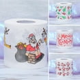 thumbnail image 1 of Rollo de papel higiénico navideño Papá Noel Papel de baño casero Papel tisú navideño 1 Sywqhk Libre de BPA, 1 of 5