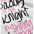 thumbnail image 4 of Daddy is My Knight in Shining Armour Youth T Shirt Tee Girls Infant Toddler Brisco Brands 6M, 4 of 5