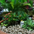thumbnail image 6 of comerut 20Pcs Skull Ornament Exquisite Realistic Synthetic Resin Mini Skull Figurines for Photo Props Halloween Decorations, 6 of 7