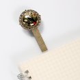 thumbnail image 3 of Woodpecker Book Lovers' Antique Bronze Lace Bookmark: a Stylish Book Accessory for Readers and Book Markers, 3 of 5