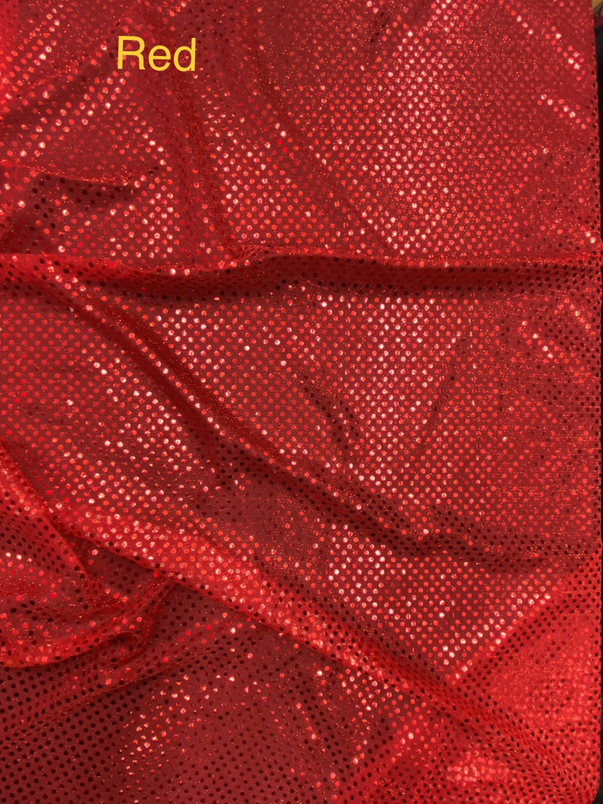 Confetti Dot Sequins Fabric, 44" Wide, Sells by the Yard, Sold by Sal