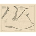 thumbnail image 2 of USCS 32x26 Black Ornate Wood Framed with Double Matting Museum Art Print Titled - Escambia - USCS 1861, 2 of 4