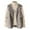 Khaki, variant on Gaexia Vest for Women Trendy,Shearling Vest Outerwear Coat Casual Winter Warm Lined Sleeveless Jacket Fashion Alternative Stand Collar Button Front Pockets