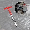 thumbnail image 1 of Llave de tubo para bujías, herramienta profesional para desmontar e instalar bujías, mantenimiento de vehículos pequeños y motocicletas. , Zócalo De Zócalo de 16 cm, 1 of 8