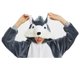thumbnail image 5 of Kigurumi-Pijama de franela para adultos, mono de alta calidad con diseño de Lobo, conejo, unicornio, para fiesta de Halloween, novedad, 5 of 6