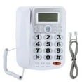 thumbnail image 3 of Corded Phone With Speakerphone, Corded Phone With Answering Machine LCD Display  For Home For Restaurant For Hotel, 3 of 8