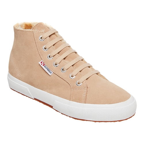 superga shearling sneakers
