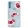 thumbnail image 1 of Funda para Moto G71 5G InstaCase Antigolpes Flores y Lineas, 1 of 4