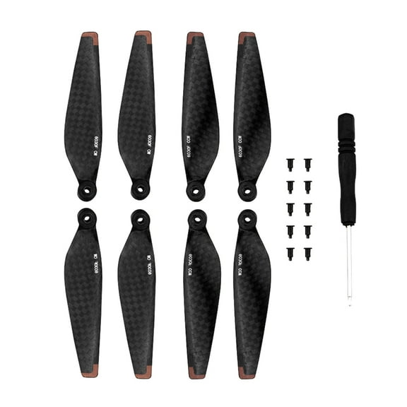 Carbon Fiber Propeller Wing for Mini 3 Drones Noise Reduction Blade Props
