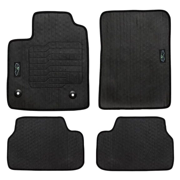 ecoMats All Weather Floor Mats for 2023 to 2026 Chevrolet Colorado and GMC Canyon